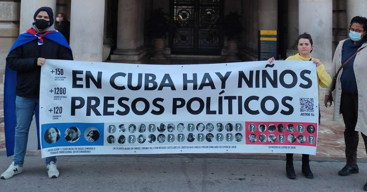 La represión cubana no tiene freno: también hay niños presos...